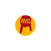 USC Beat Texas Longhorn Button